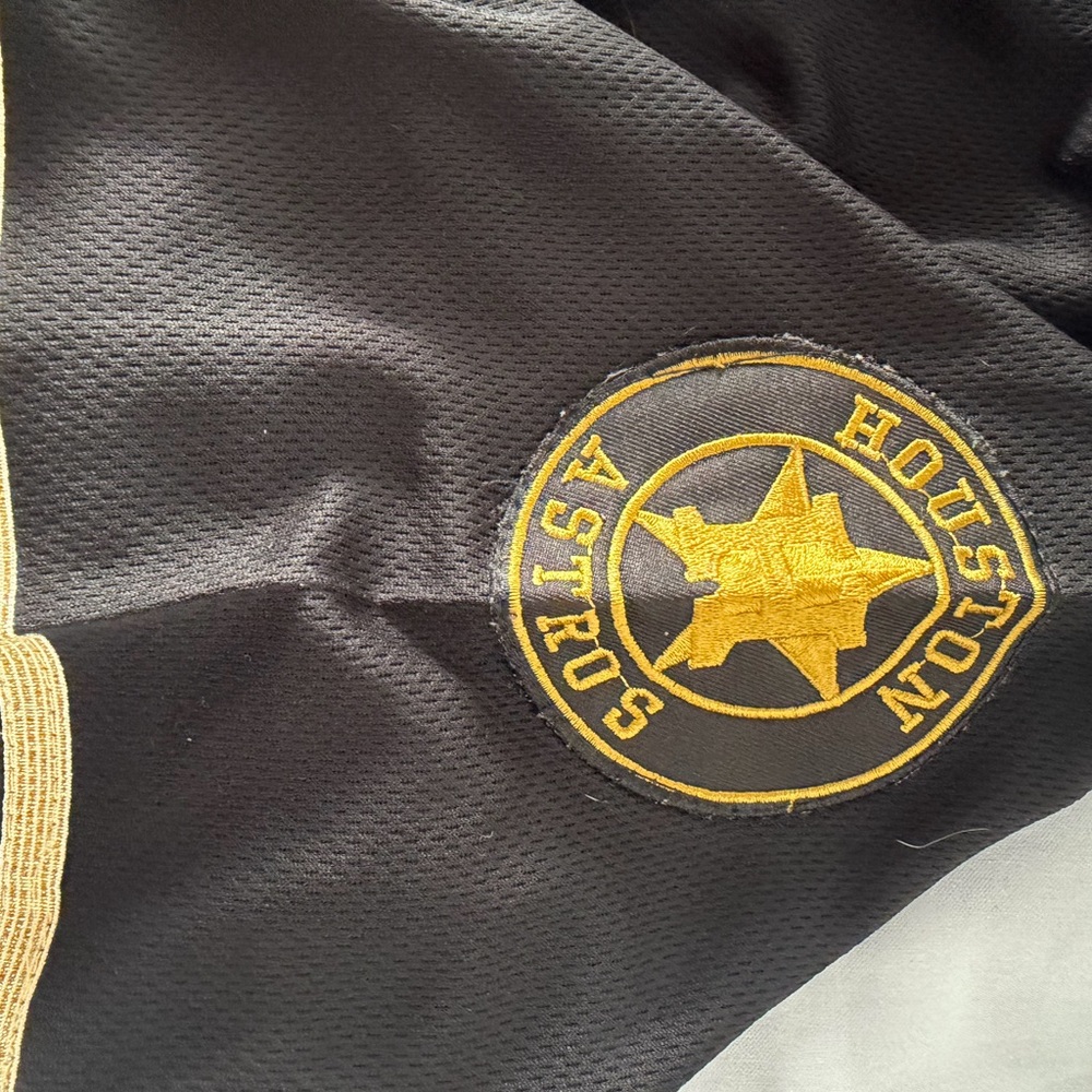Nike Black and Gold Astros Jersey - Picture 4 of 6